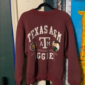 Retro Texas A&M sweatshirt